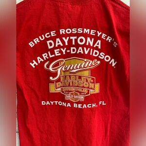 Bruce Rossmeyer’s Daytona Harley-Davidson unisex tee shirt